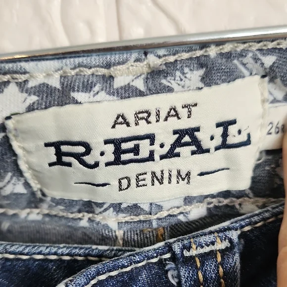 Ariat Women's Dark Blue Skinny Jeans - Picture 2 of 9